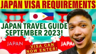 LATEST JAPAN VISA REQUIREMENTS BY EMBASSY OF JAPAN IN THE PHILIPPINES SEPTEMBER 2023 #japantravel