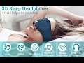 LC-dolida Sleeping Headphones Eye Mask, Sleep Mask with Bluetooth Headphones. | Review.