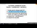 TUTORIAL IMPORT SOAL WORD - EXAMVIEW - BLACKBOARD -MOODLE