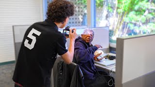 taking pictures of strangers