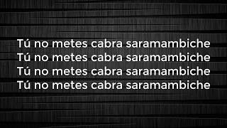 Bad Bunny - Tu No Metes Cabra (Letra-Lyrics)