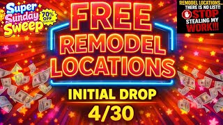 🔥 REMODEL LOCATIONS (4/30 DROP) 🧐 GETTING BACK ON TRACK! 🔬 DOLLAR GENERAL
