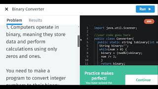 binary converter project |JAVA |java projects |khushi ozha |binary numeric system