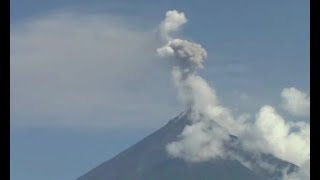 Volcán de Pacaya continúa con actividad