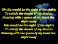 Joy - Night Of The Nights [Lyrics]