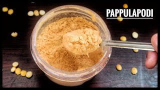 Pappulapodi || Putnala Pappu podi Recipe for Rice \u0026 Idli👌 #Shorts