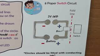 Experiment 9- Experiment with a paper switch circuit