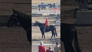 The Royal Canadian Mounted Police RCMP Musical Ride 2023 Markham Fair March Off