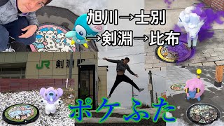 宗谷本線駅近のポケふたをご紹介します【青春18きっぷ】【徒歩で行ける！】【旭川】【士別】【剣淵】【比布】