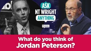 What do you think of Jordan Peterson? // Ask NT Wright Anything