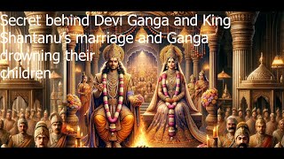 Secret behind Devi Ganga and King Shantanu's marriage and Ganga drowning their children