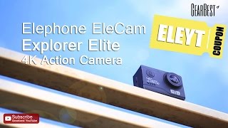 Elephone EleCam Explorer Elite 4K Action Camera - Gearbest.com