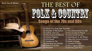 Top 70s 80s 90s Folk Rock & Country Music | Jim Croce, John Denver, James Taylor, Kenny Rogers