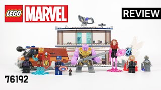 레고 마블 76192 어벤져스 엔드게임 최종 결전(LEGO Marvel Avengers Endgame Final Battle) - 리뷰_Review_레고매니아_LEGO Mania