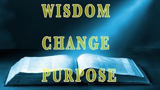 Wisdom - Change - Purpose | Barry Kibrick