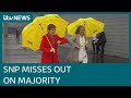 Scottish Election: SNP wins emphatic victory but falls just short of majority | ITV News