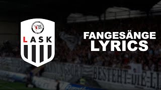 LASK LINZ | Fangesänge (Lyrics)