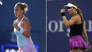 Danielle Collins vs Aryna Sabalenka US Open Fourth Round Highlights
