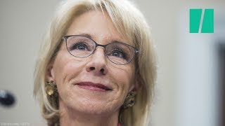 Betsy DeVos Grilled For Siding With Loan Servicers