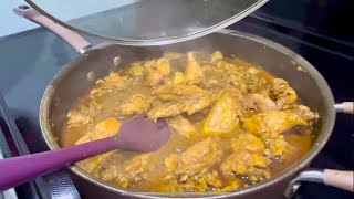 Trini Curry Chicken with Potatoes. Flavor !!!