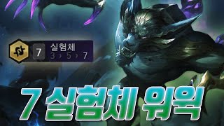 일단 7실험체 워윅을 하자