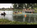 United Way cardboard boat race