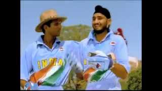 Jammy, Dada and Team India in a Pepsi ad with the Lion