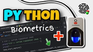 Python Biometric Integration with Enterprise HID DigitalPersona 4500 - Finger image Capture DEMO