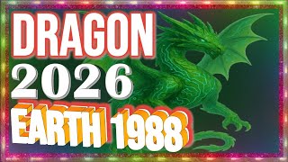 ✪ Dragon Horoscope 2026 |❤| Earth Dragon 1988 | February 17, 1988 to February 5, 1989