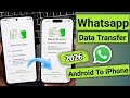 WhatsApp Data Transfer from Android to iPhone | How to Transfer WhatsApp Chats from Android to iP...