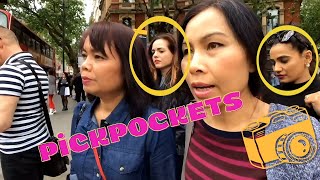 Moments of Theft on Camera / PICKPOCKETS