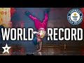 Kid Breaks World Record BREAKDANCE on Kids Got Talent China | Got Talent Global