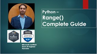 5. PYTHON - range(), Complete Guide