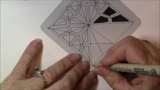 2V Tangle Pattern Lesson # 189