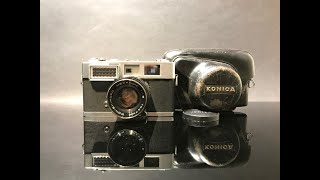 Konica SIII經典機械底片相機附原廠皮套C050010