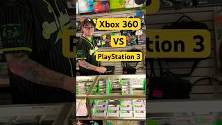 Xbox 360 VS PlayStation 3 #retrogamestore #videogamestore #xbox360 #playstation3