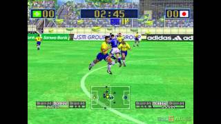 Virtua Striker 2 - Gameplay Dreamcast HD 720P