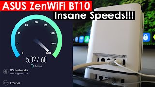 ASUS ZenWiFi BT10 WiFi 7 Speeds ARE INSANE! 🤯