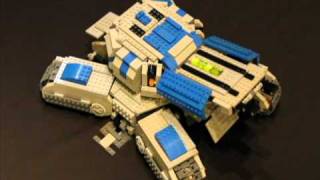 Lego Starcraft 2 Siege Tank - Remote Control