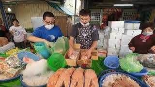 興達港王中皇 高雄興達港 海鮮拍賣 海鮮叫賣 直播 帥城武