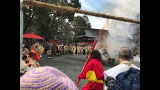 金峯山寺鬼行事（奈良県吉野町：2019年2月3日節分）