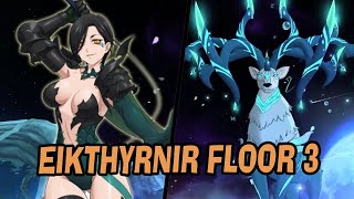 JORMUNGANDR vs EIKTHYRNIR FLOOR 3 | BEST TEAM + GUIDE - Seven Deadly Sins Grand Cross