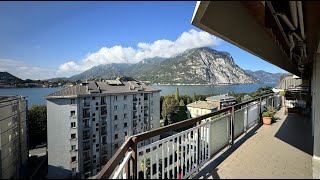 Quadrilocale lungolago di Lecco con balconi