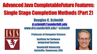 Advanced Java CompletableFuture Features: Single Stage Completion Methods (Part 2)