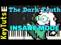 The Dark Truth [Deltarune: Chapter 2] by Toby Fox - Insane Mode [Piano Tutorial] (Synthesia)