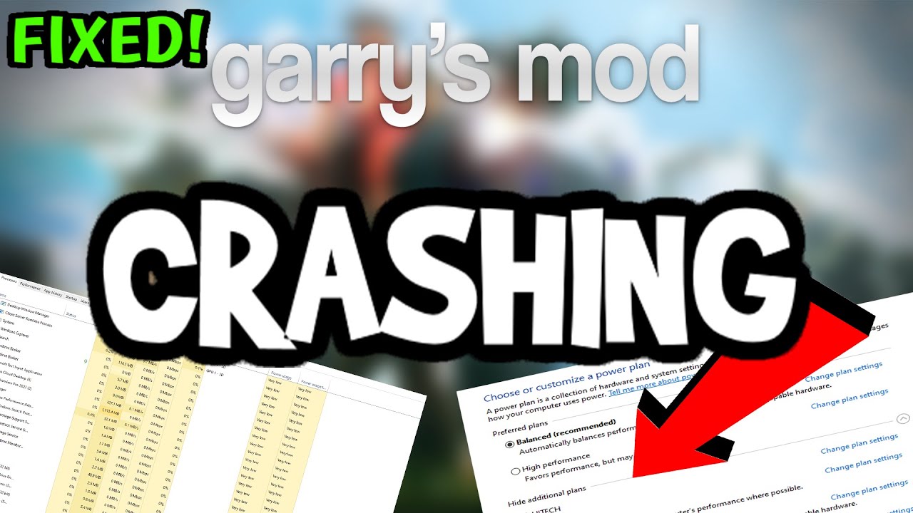 How To Fix Garrys Mod Crashing! (100% FIX) - YouTube