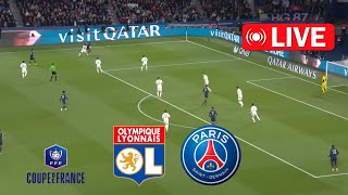 Lyon vs PSG |  LA FINALE |  Coupe De France 2024 |  Match de football en direct | Efootball Pes 21