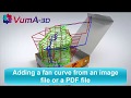 VUMA3D-network 2018 - Curve editor - 3D mine ventilation simulation software www.vuma3d.com