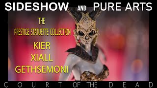 Exploring Sideshow Collectibles and Purearts Court of the Dead statuettes Gethsemoni, Xiall and Kier