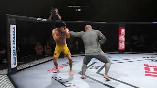 UFC4 Bruce Lee vs Mini-Me EA Sports UFC 4 - Super Fight